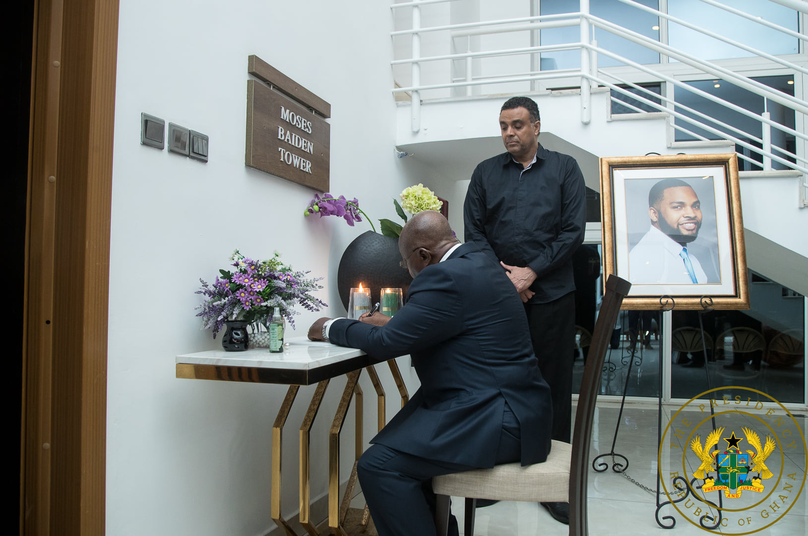 President Akufo-Addo consoles Dag Heward-Mills on son's death President Akufo-Addo consoles Dag Heward-Mills on son's death