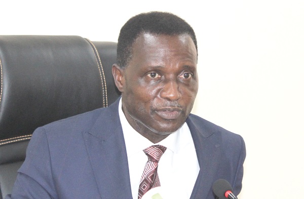Dr Yaw Osei Adutwum, Minister of Education, speaking at the press conference yesterday Dr Yaw Osei Adutwum, Minister of Education, speaking at the press conference yesterday