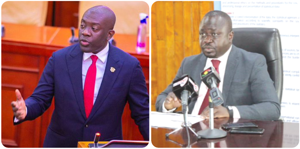 Kojo Oppong Nkrumah — Minister of Information (left) & • Prof. Samuel Kobina Annim — Government Statistician: Provisional data shows that the recovery was stronger than projected Kojo Oppong Nkrumah — Minister of Information (left) & • Prof. Samuel Kobina Annim — Government Statistician: Provisional data shows that the recovery was stronger than projected