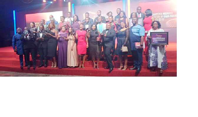 Some awardess at the Chartered Insurance Churches, professional bodies need insurance cover — Kwame Pianim