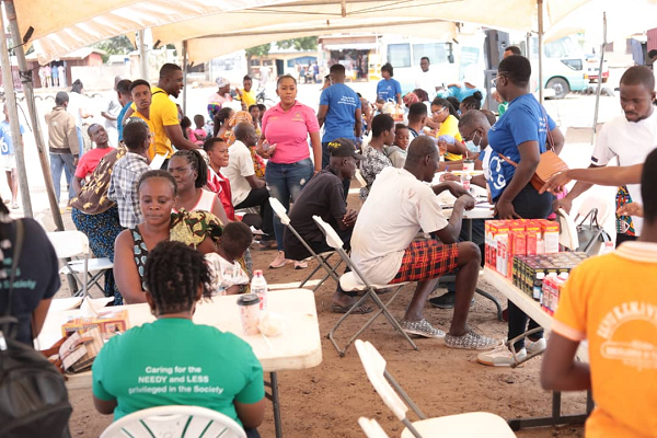 MyHelp-YourHelp Foundation holds free health screening at Ashiaman MyHelp-YourHelp Foundation holds free health screening at Ashiaman