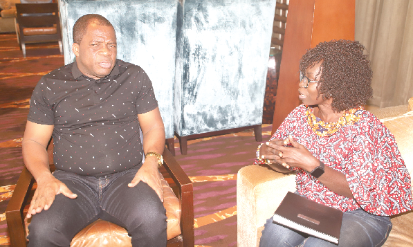 Rev. Dr Stephen Wengam, the General Superintendent-elect of the Assemblies of God, Ghana, speaking to the Daily Graphic’s Rosalind K. Amoh Rev. Dr Stephen Wengam, the General Superintendent-elect of the Assemblies of God, Ghana, speaking to the Daily Graphic’s Rosalind K. Amoh