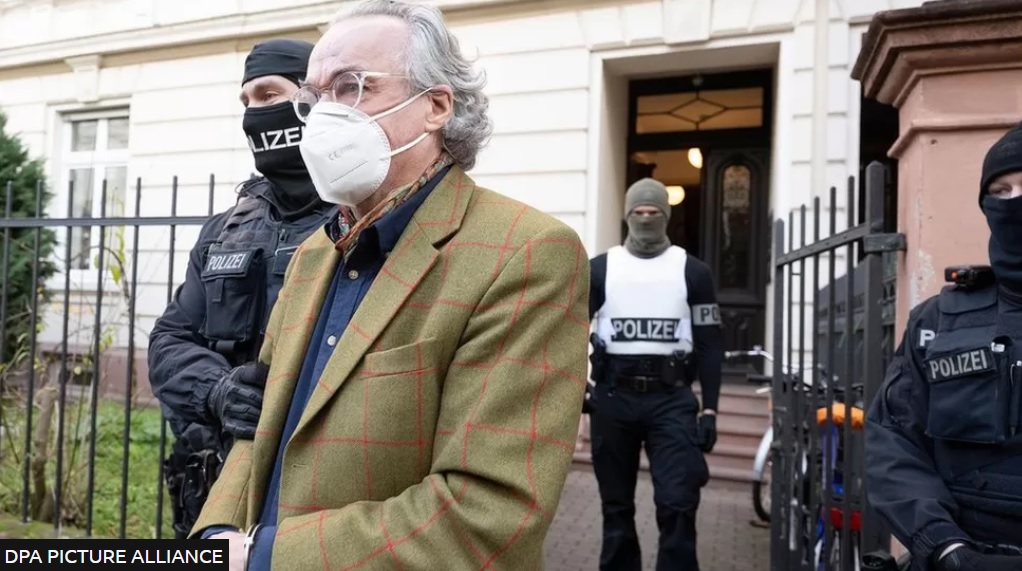 Among the 25 detained was a minor aristocrat called Heinrich XIII Among the 25 detained was a minor aristocrat called Heinrich XIII