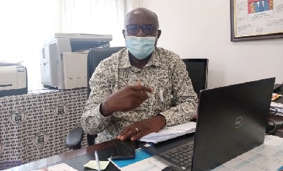 Professor Kwasi Appeaning-Addo, Director of the Institute of Environmental and Sanitation Studies (IESS) of the University of Ghana