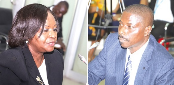 Justice Barbara Frances  Ackah-Yensu and Justice Samuel Kwame Adu Asiedu