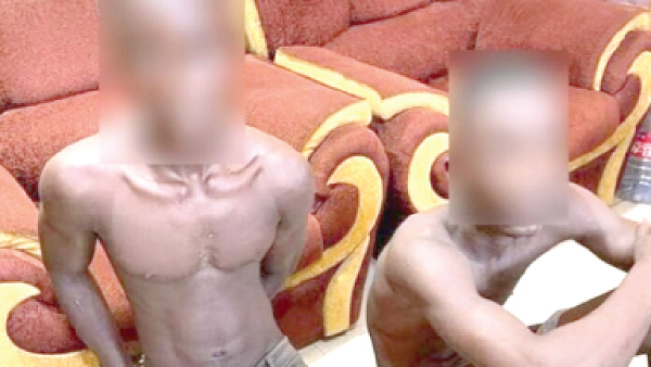 The two teenagers who allegedly murdered a 10-year-old boy at Kasoa for money rituals