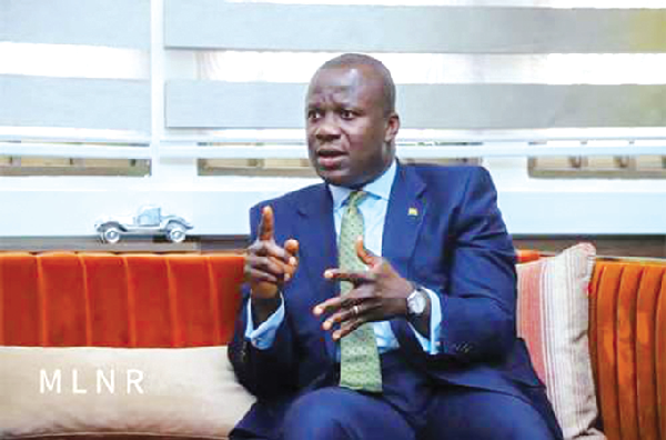 Samuel Abu Jinapor — Minister of Lands and Natural Resources