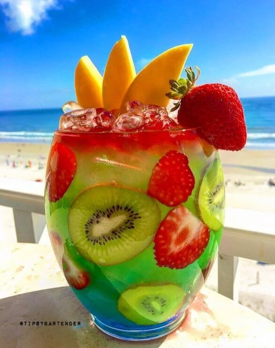 Twisted mermaid cocktail Exotic cocktails to turn you on this festivities