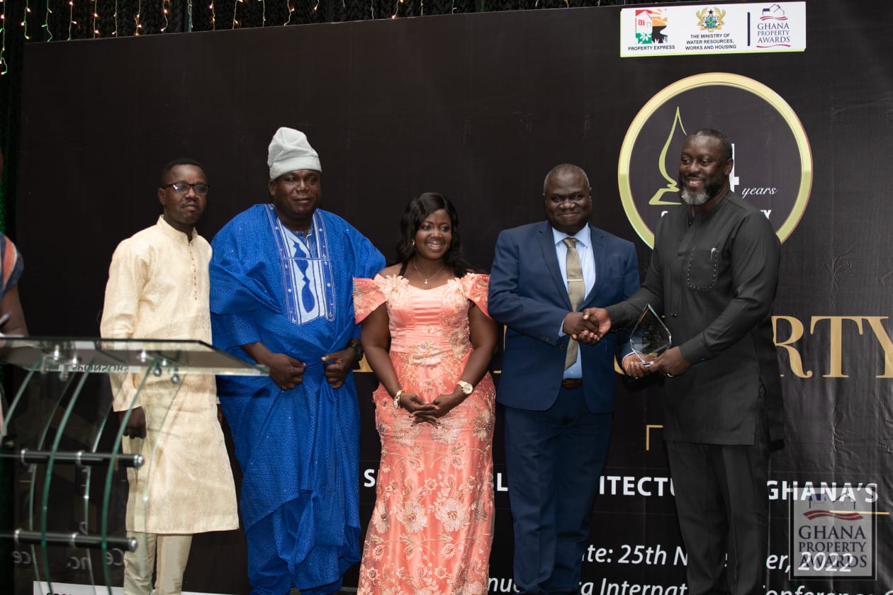 Elegant Homes honoured at Ghana Property Awards Elegant Homes honoured at Ghana Property Awards