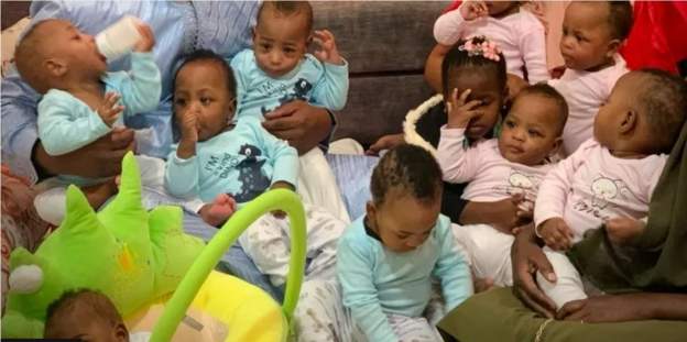 World's only nonuplets return home in Mali World's only nonuplets return home in Mali