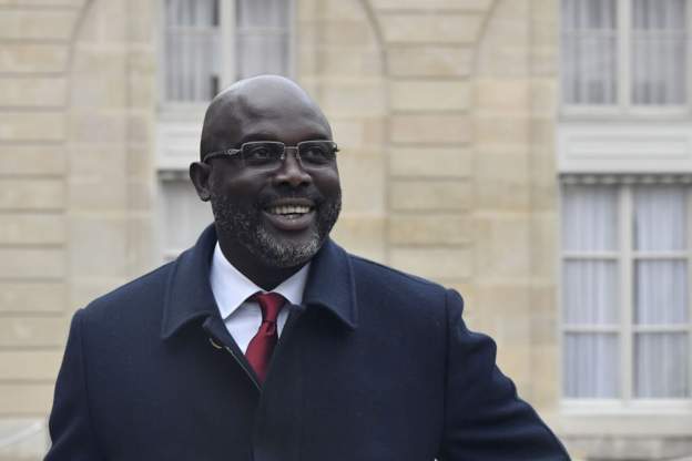 Liberians have criticised Mr Weah's planned trip to Qatar Liberians have criticised Mr Weah's planned trip to Qatar