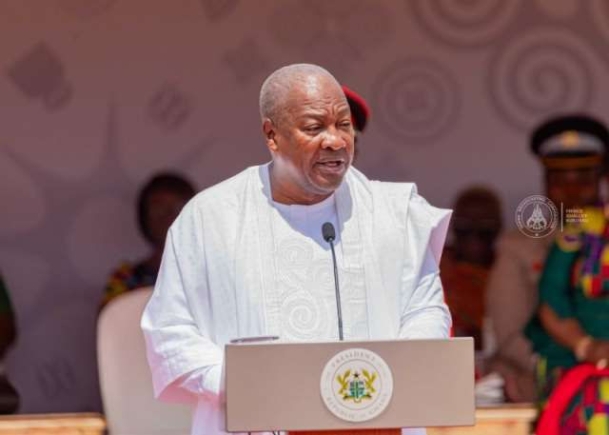 Mahama calls for stronger church–state collaboration at Victory Bible 40th anniversary