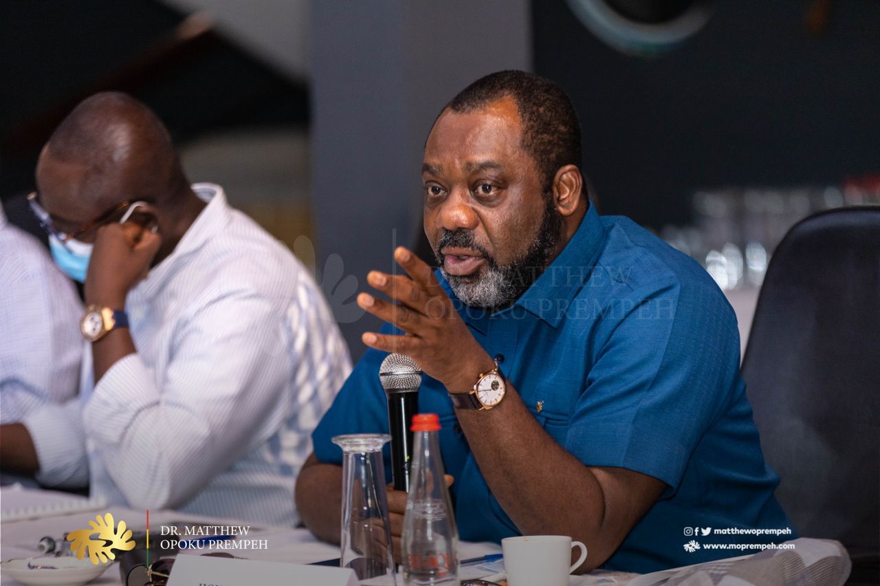 The Minister for Energy, Dr. Matthew Opoku Prempeh The Minister for Energy, Dr. Matthew Opoku Prempeh