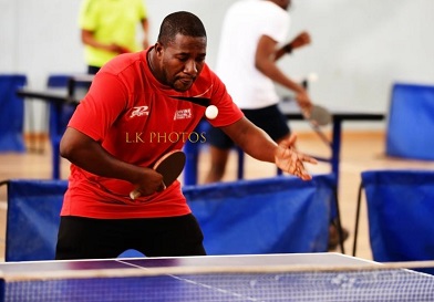 Justice Ninson wins his first veterans national title Ninson wins veterans table tennis ranking tournament
