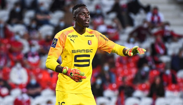 Senegal goalie Edouard Mendy