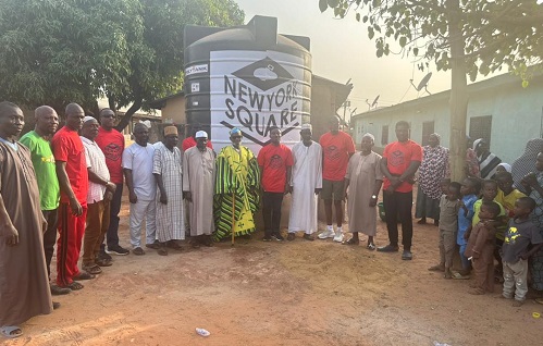 Tamale: New York Square initiates water and basketball project in Changli Tamale: New York Square initiates water and basketball project in Changli