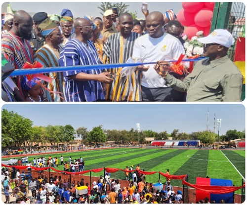 Dr. Bawumia inaugurates Sports Complex in Nalerigu Dr. Bawumia inaugurates Sports Complex in Nalerigu