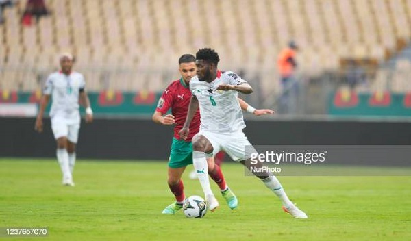 Thomas Partey is expected to step up his game against Gabon today