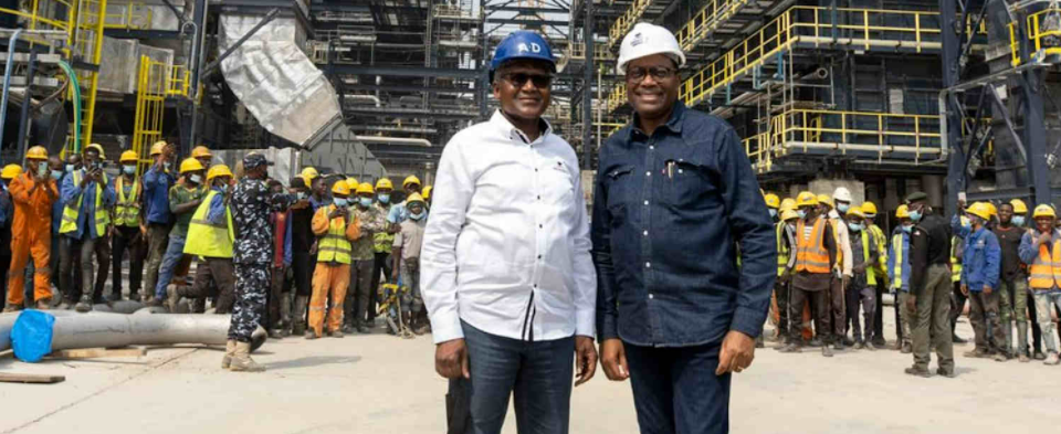 Aliko Dangote and African Development Bank President Dr. Akinwumi A. Adesina Aliko Dangote and African Development Bank President Dr. Akinwumi A. Adesina