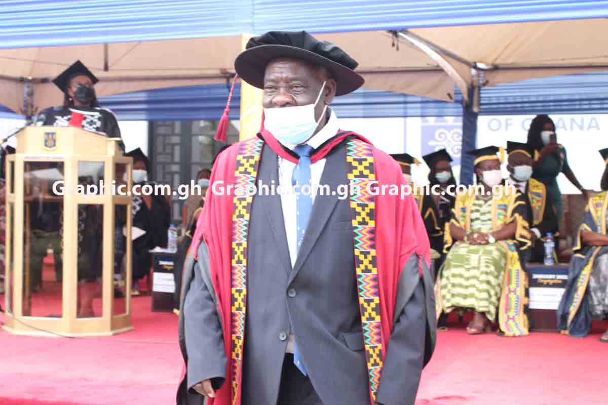 Dr Michael Agyekum Addo graduated with a Doctor of Philosophy (PhD) degree in Marketing and Entrepreneurship from the University of Ghana on Friday, January 14, 2022 KAMA boss gets doctorate degree at age 72