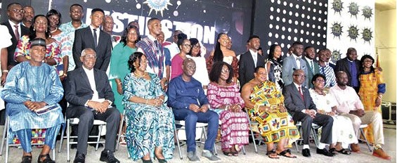 The awardees with some dignitaries. Picture: ESTHER ADJORKOR ADJEI The awardees with some dignitaries. Picture: ESTHER ADJORKOR ADJEI