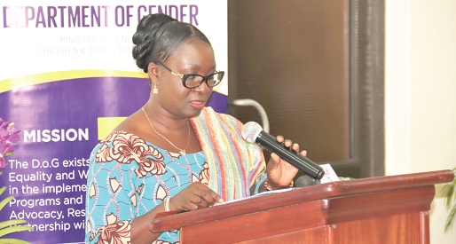 Faustina Acheampong - Head Department of Gender Faustina Acheampong - Head Department of Gender