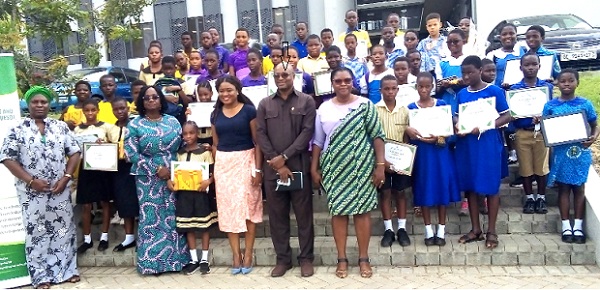 Prof. Eric Nyarko–Sampson (arrowed), Vice Chancellor of UESD, with other dignitaries and the participants Prof. Eric Nyarko–Sampson (arrowed), Vice Chancellor of UESD, with other dignitaries and the participants