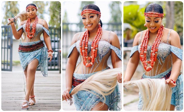 Rita Dominic (Credit: Instagram/@bellanaijaweddings) PHOTOS: Nollywood actress Rita Dominic ties the knot