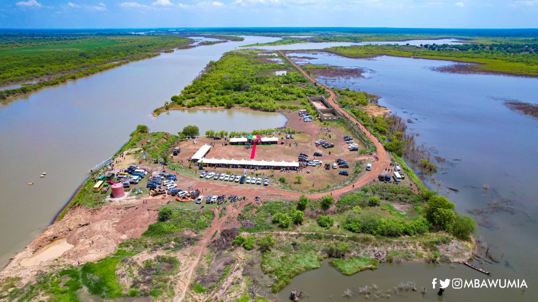 Bawumia cuts sod for first Inland Marine Port in Northern Ghana Bawumia cuts sod for first Inland Marine Port in Northern Ghana