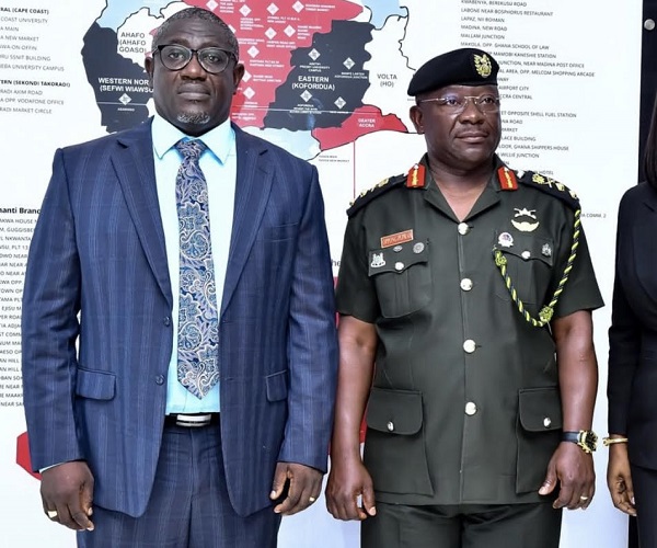 Chief of Army Staff visits  Consolidated Bank Ghana 