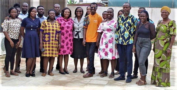 Luther Dennis Nii Antieye Addy (5th from right), Field Officer of Planned Parenthood Association of Ghana, and Antoinette Da-Rocha (4th from right), Project Coordinator of PPAG, with some stakeholders at the meeting. Picture: ESTHER ADJORKOR ADJEI Luther Dennis Nii Antieye Addy (5th from right), Field Officer of Planned Parenthood Association of Ghana, and Antoinette Da-Rocha (4th from right), Project Coordinator of PPAG, with some stakeholders at the meeting. Picture: ESTHER ADJORKOR ADJEI