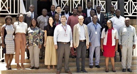 The participants after the meeting The participants after the meeting