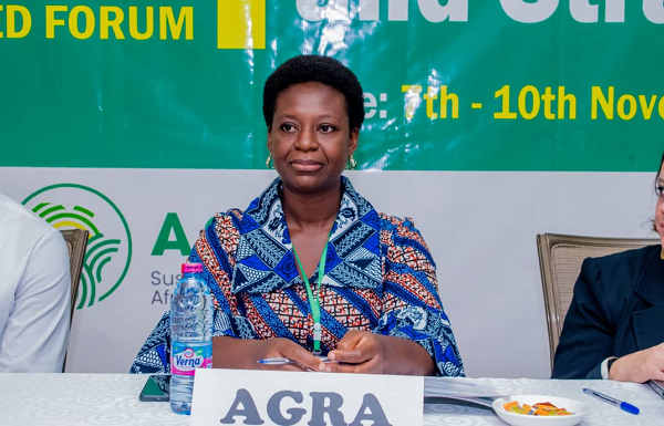 The Programs Officer at AGRA, Ms Regina Richardson