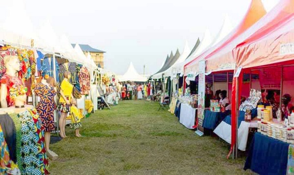 Some items displayed at the fairgrounds