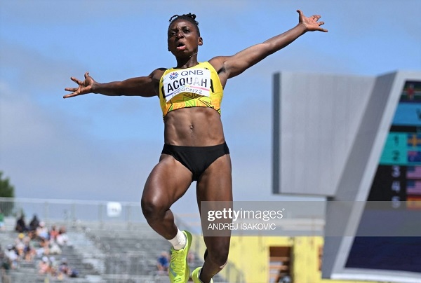 Deborah Acquah Deborah Acquah competing at the World Championships