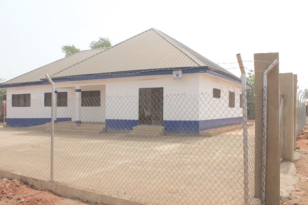 A water project at Gambaga 