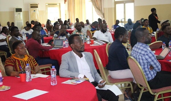 Some members of the Eastern Regional Chapter of Ghana National Chamber of Commerce and Industry seated during the workshop.
