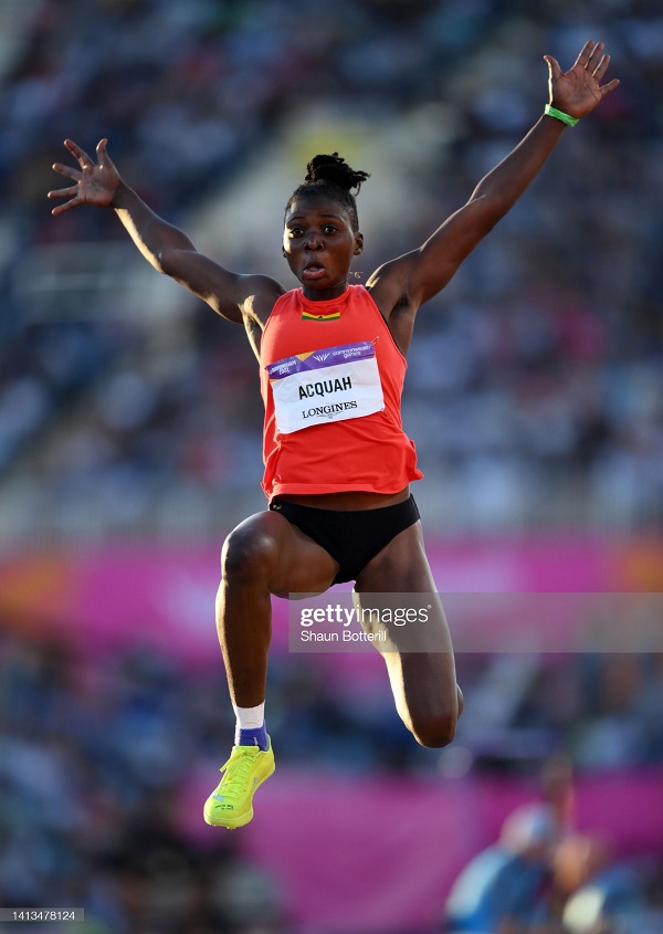 Deborah Acquah jump