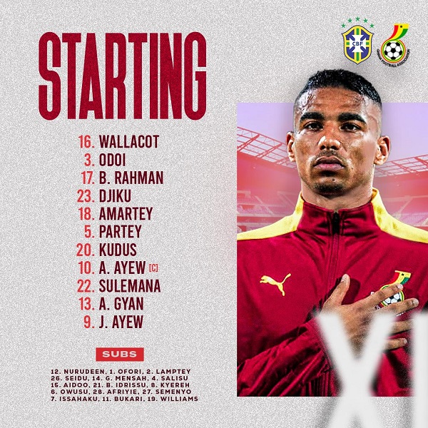Black Stars lineup
