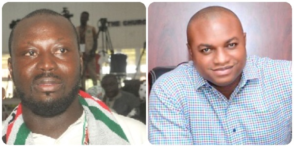 George Opare Addo — Incumbent Youth Organiser and Brogya Genfi — National Youth Organiser hopeful 