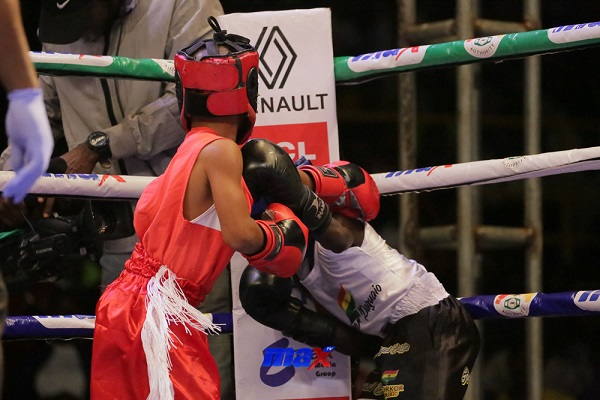 Juvenile boxing Explosive juvenile fight