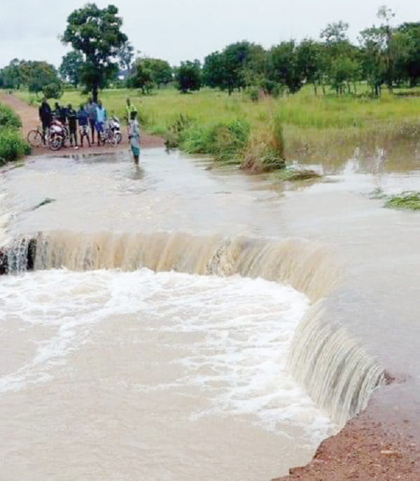 The current state of Wa-Zingu road The current state of Wa-Zingu road