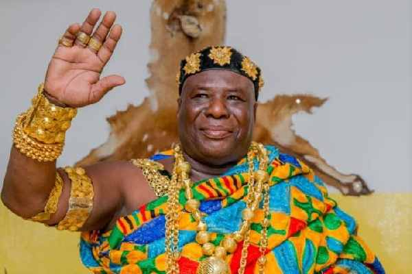 Neenyi Ghartey VII, the Paramount Chief of the Effutu Traditional Area