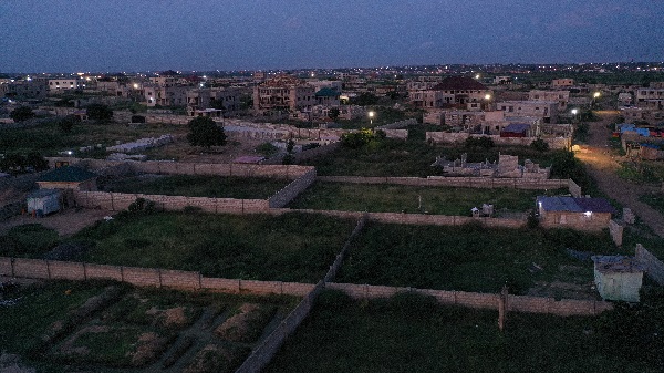 Panoramic view of some of the buildings at different stages of completion at the Sakumo Ramsar site. Picture: DOUGLAS ANANE-FRIMPONG Panoramic view of some of the buildings at different stages of completion at the Sakumo Ramsar site. Picture: DOUGLAS ANANE-FRIMPONG