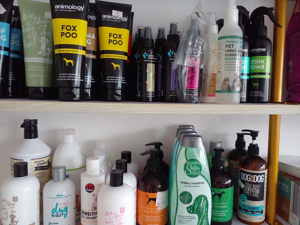 Bathroom essentials for pets