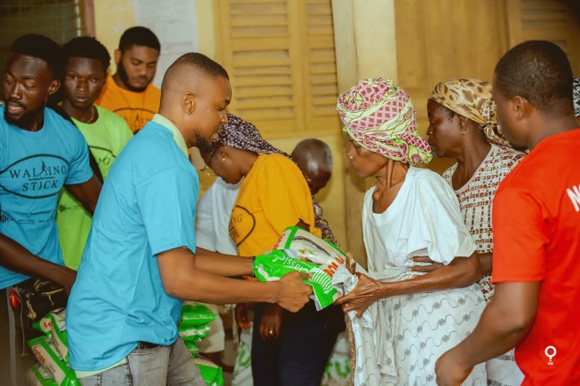 Van Calebs Walking Stick Foundation supports women in Brufoyedru community Van Calebs Walking Stick Foundation supports women in Brufoyedru community