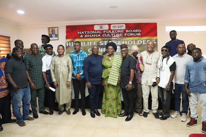 The participants in a group pose Highlife's preservation is important says UNESCO Country Director