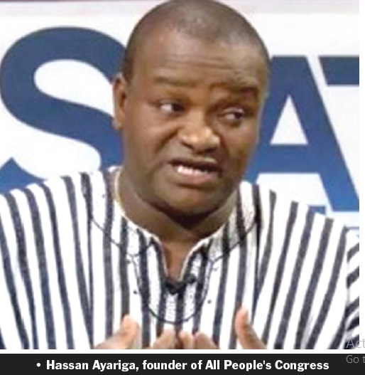 Hassan Ayariga, founder of All People's Congress Consider interest of populace in deliberations - Ayariga urges MPs