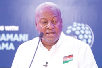 Former President Mahama Former President Mahama