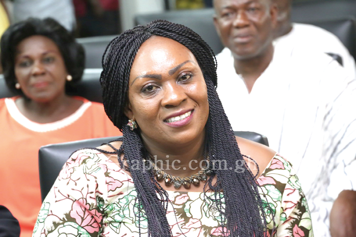 Minister of Fisheries and Aquaculture Development, Mavis Hawa Koomson